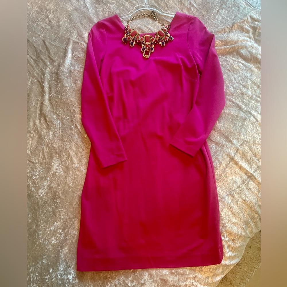 NWT Banana Republic Dress (Necklace sold separately) Size 6, Pink